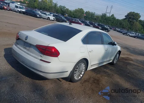 2016 Volkswagen Passat Se из США, поврежденный, VIN 1VWBT7A3XGC061234